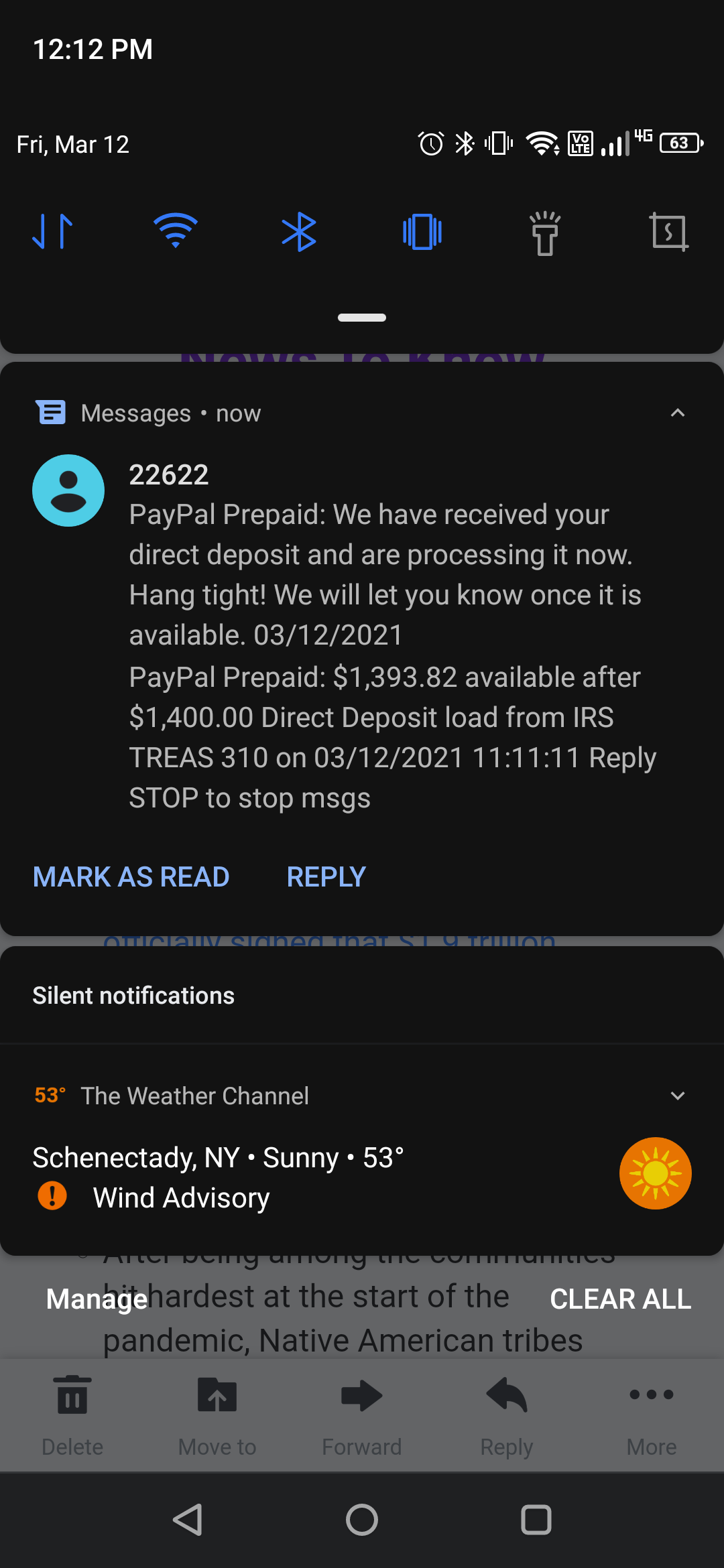 PayPal Prepaid Mastercard just posted for me. : r/stimuluscheck